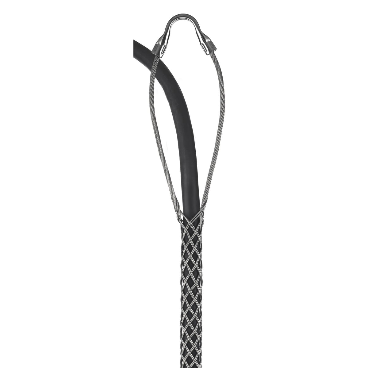Support Grips, Single Eye, Double Weave, Closed Mesh, Tin-Coated Bronze, 1.25-1.49"