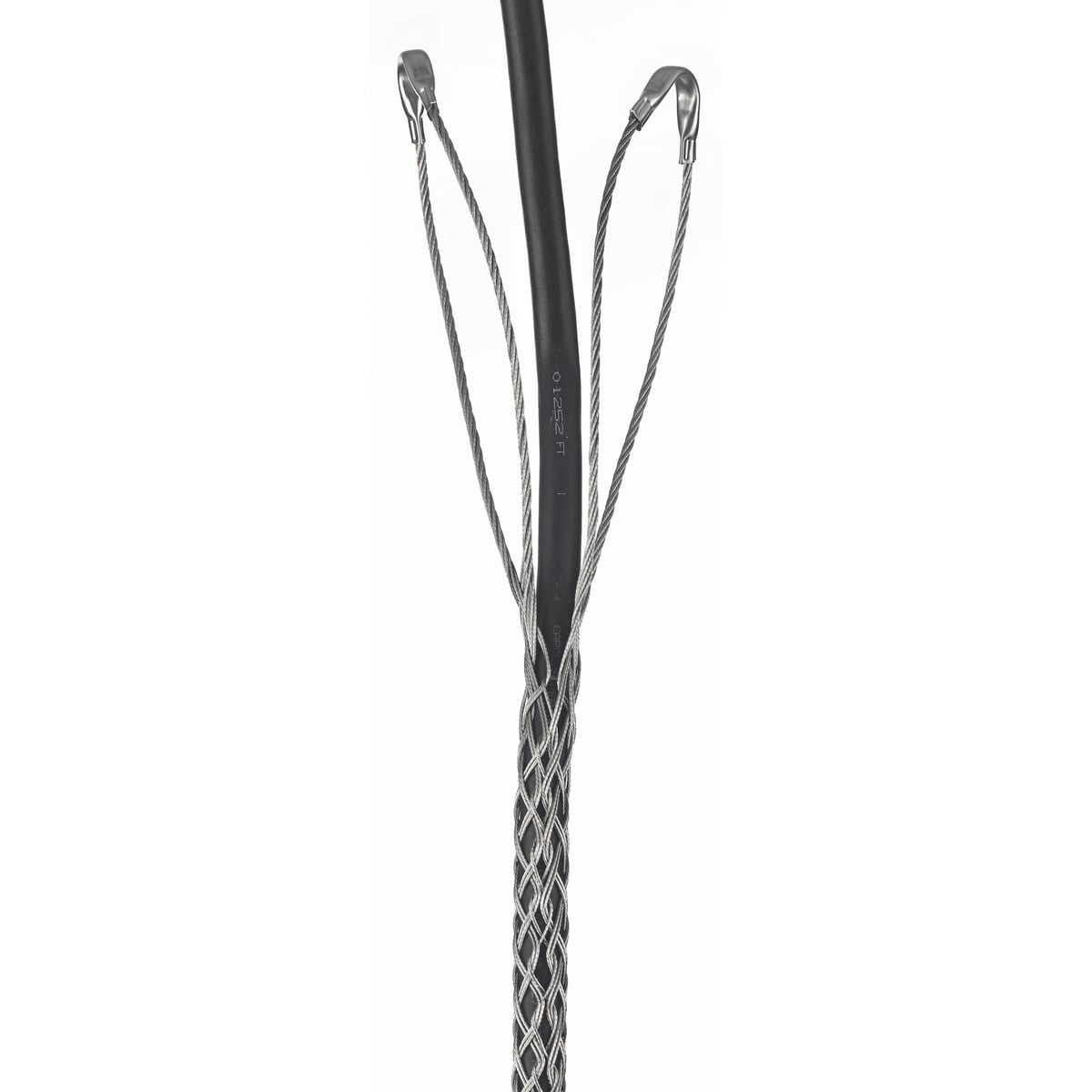 Support Grips, Double Eye, Double Weave, Split Mesh, Lace Closing, Tin-Coated Bronze, 1.50-1.99"