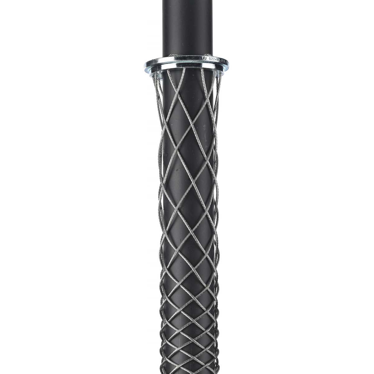 Conduit Riser Support Grips, Single Weave, Closed Mesh, Ring Type, 1.25" Conduit, Tin-Coated Bronze, 0.75-0.99"