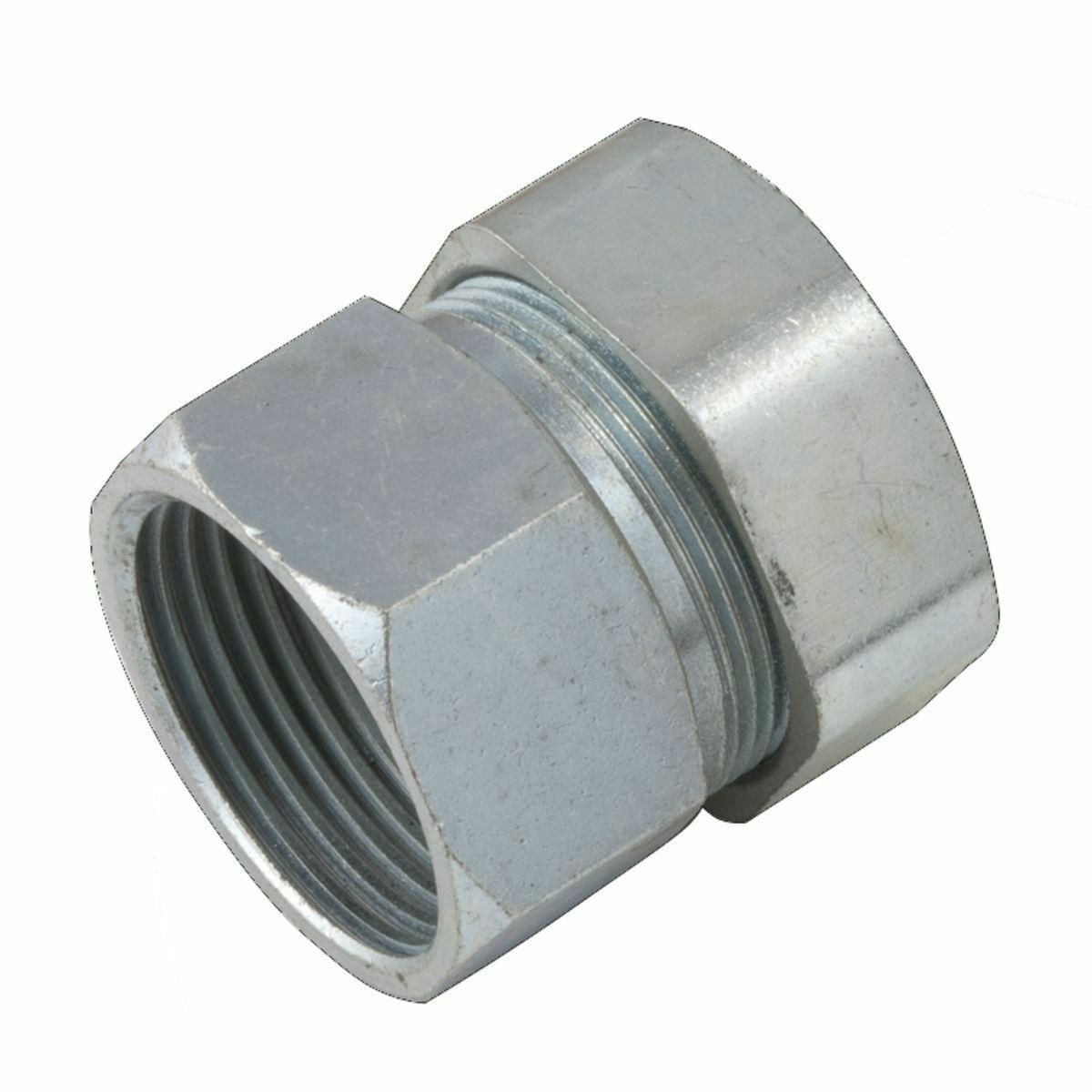 Rigid-EMT Couplings, Threaded/Compression Steel, 3/4 In. Trade Size