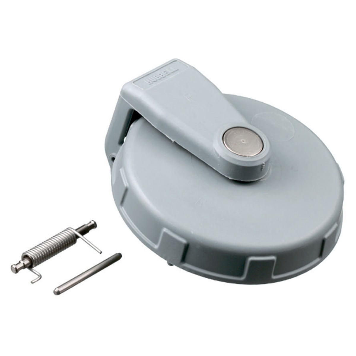 Heavy Duty Products, IEC Pin and Sleeve Devices, Industrial Grade, Replacement Parts, Cover Assembly, For 60A All Wire, Mounting Screws, Gray Non-Metallic