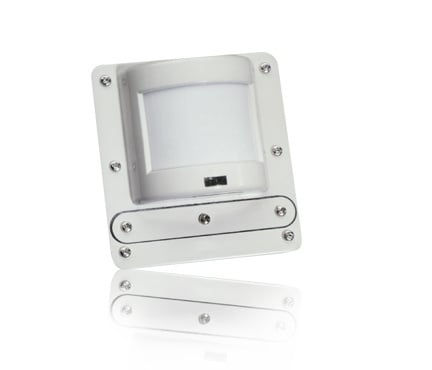 This passive infrared (PIR) occupancy sensor was engineered for installation in cold and damp conditions including the outdoors. It uses electronic components to allow for reliable operation in extreme temperature and environmental conditions.  Coverage up to 2000 sq ft.