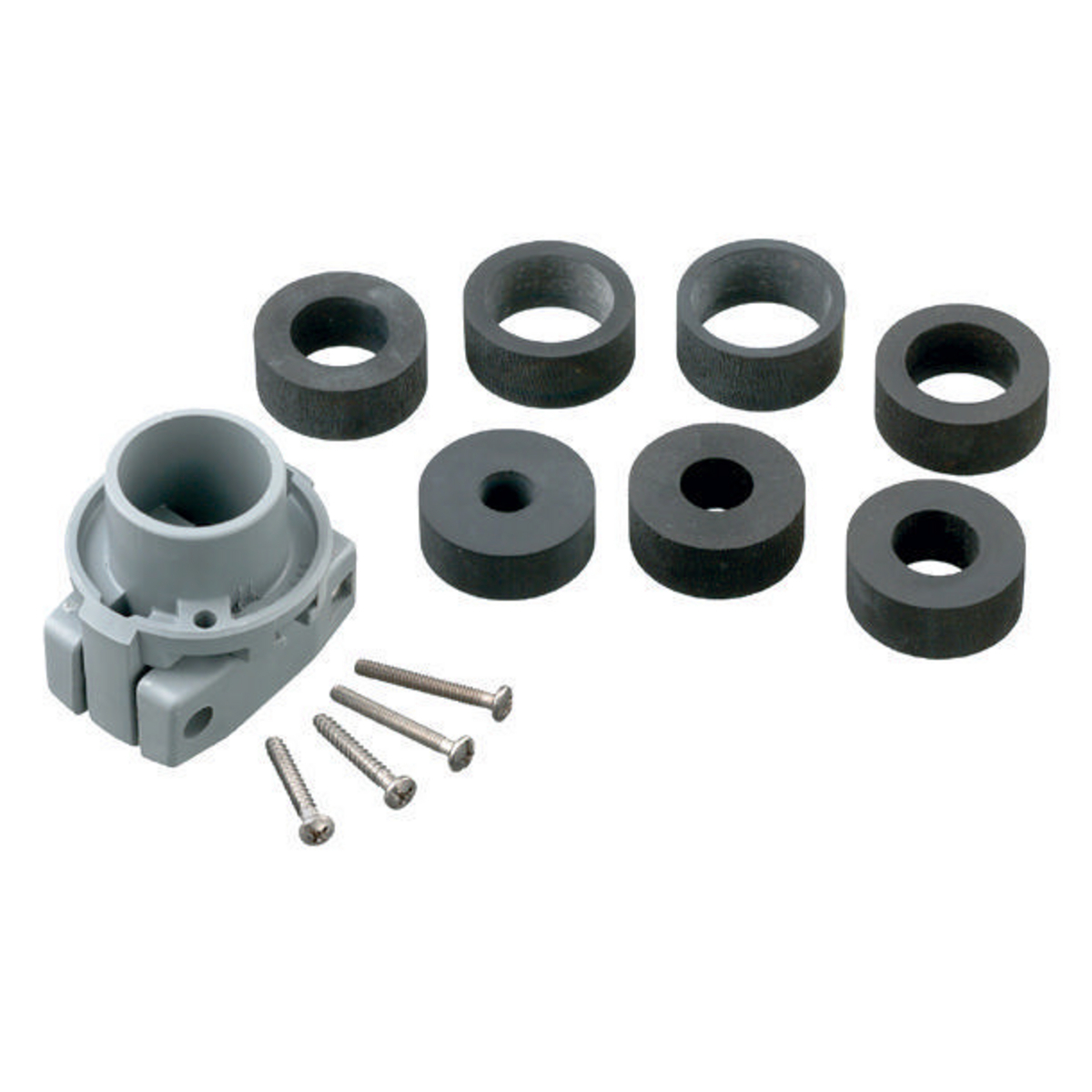 Heavy Duty IEC Pin and Sleeve Industrial Grade, Replacement Parts, Cord Clamp Assembly, for 60Al Wire, Furnished with Hardware