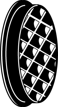 CCLBL 375 Square Cube Cell Louver, For Use With Trac Fixture