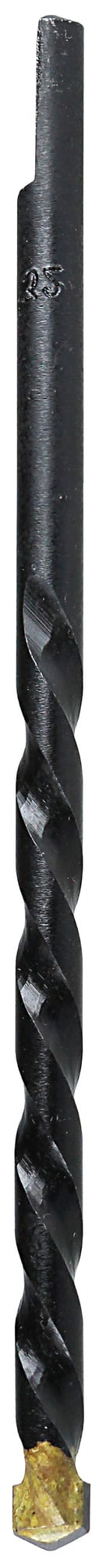 Hammer Drill, 3/16 in. bit diameter, 4-1/2 in. overall length, Straight shank type, Carbide Tip material, 1/4 in. anchor size