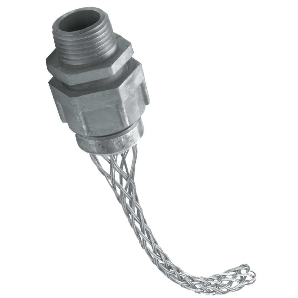 Cord Grip Male Straight, 3/4 NPT, 0.560-0.625