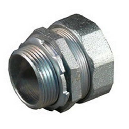 Cord Connector; 1 Inch Threaded, 0.875 - 1 Inch, Stainless Steel