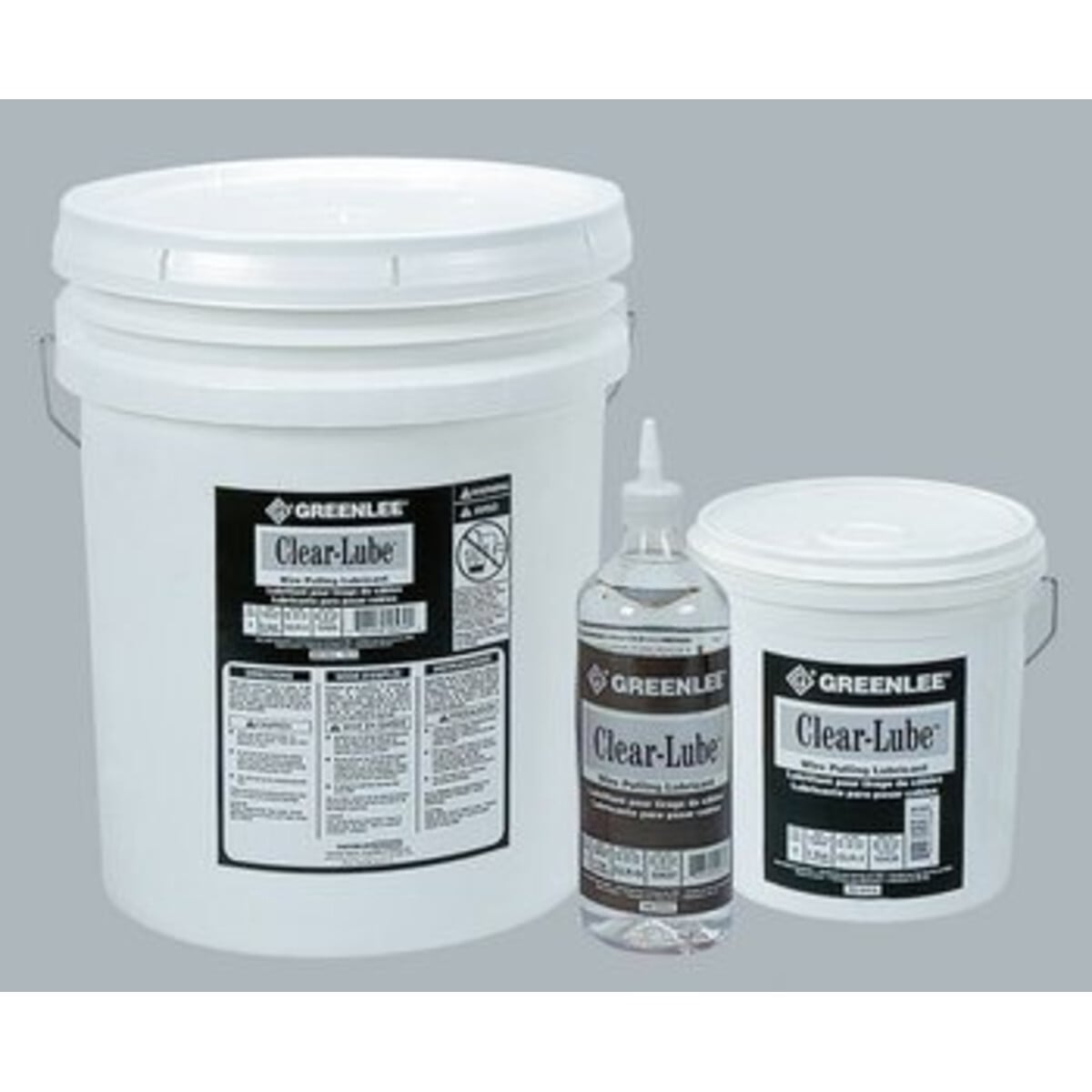 Clear Cable Lube Gallon.  Designed for use within electrical or datacom cable pulls.  Clear and colorless for quick, easy clean-up.  Environmentally safe, non-hazardous, non-toxic and non-corrosive.  Easy to apply either by hand, brush or pump.  Polymer base with no silicon additives.  Three-year shelf life with no deterioration in lubricant.
