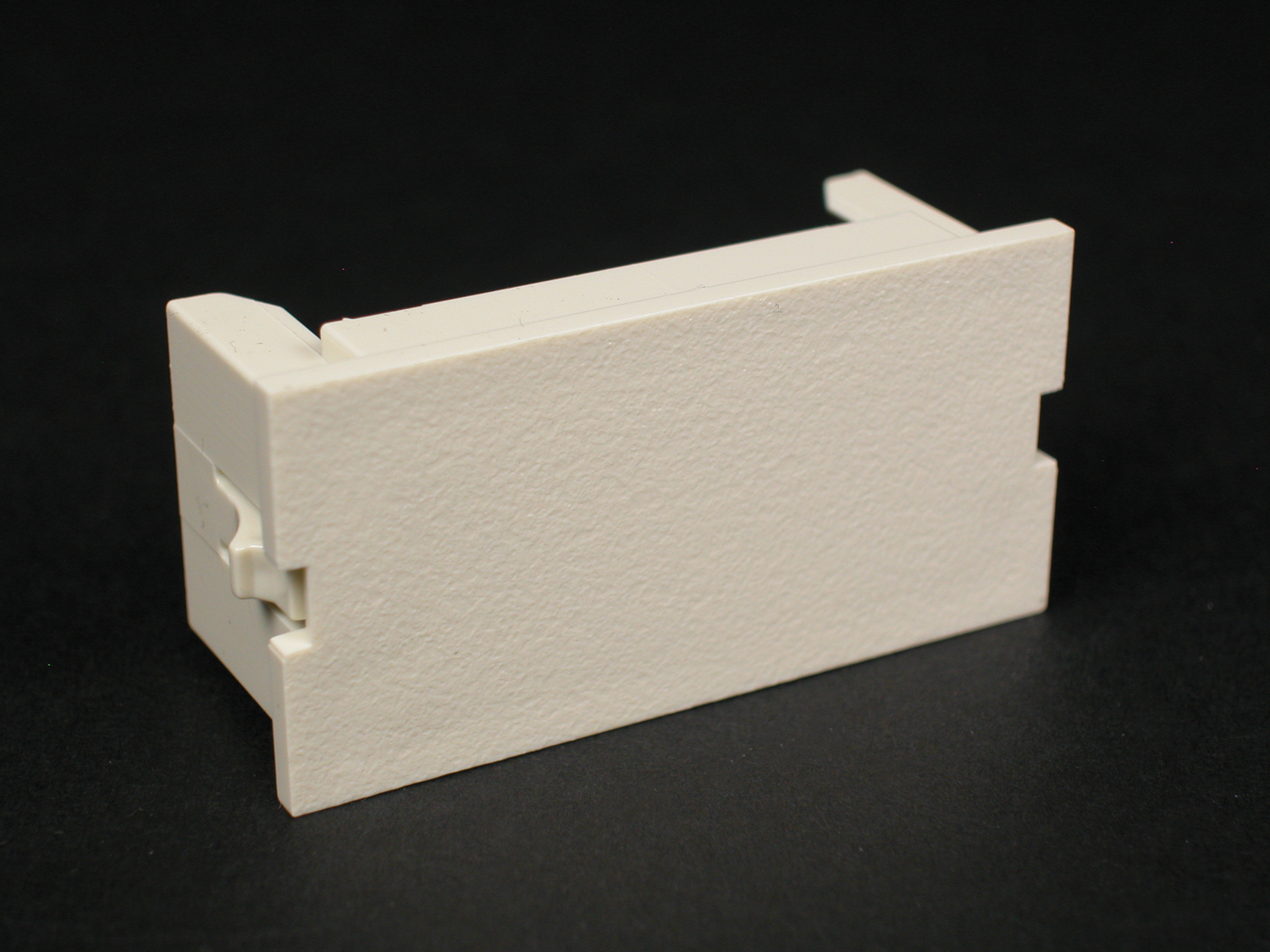 Blank Module; Plastic, Ivory