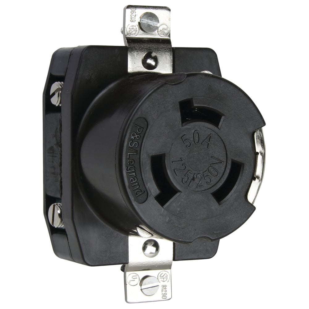 3pole 4wire 125/250volt Receptacle
