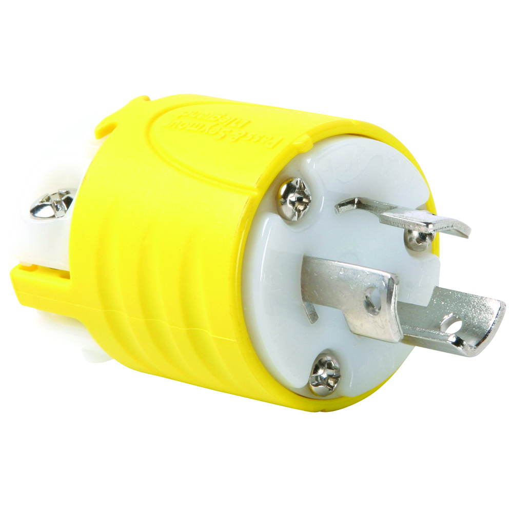 Turnlok Plug 3wire 15amp 125volt Corrosion Resistant