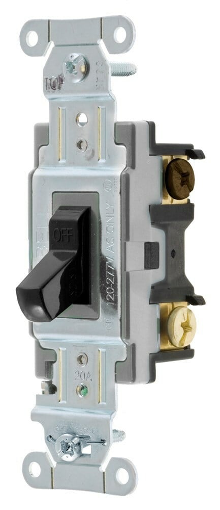 SWITCH, SPEC, 3W, 20A 120/277V, BR