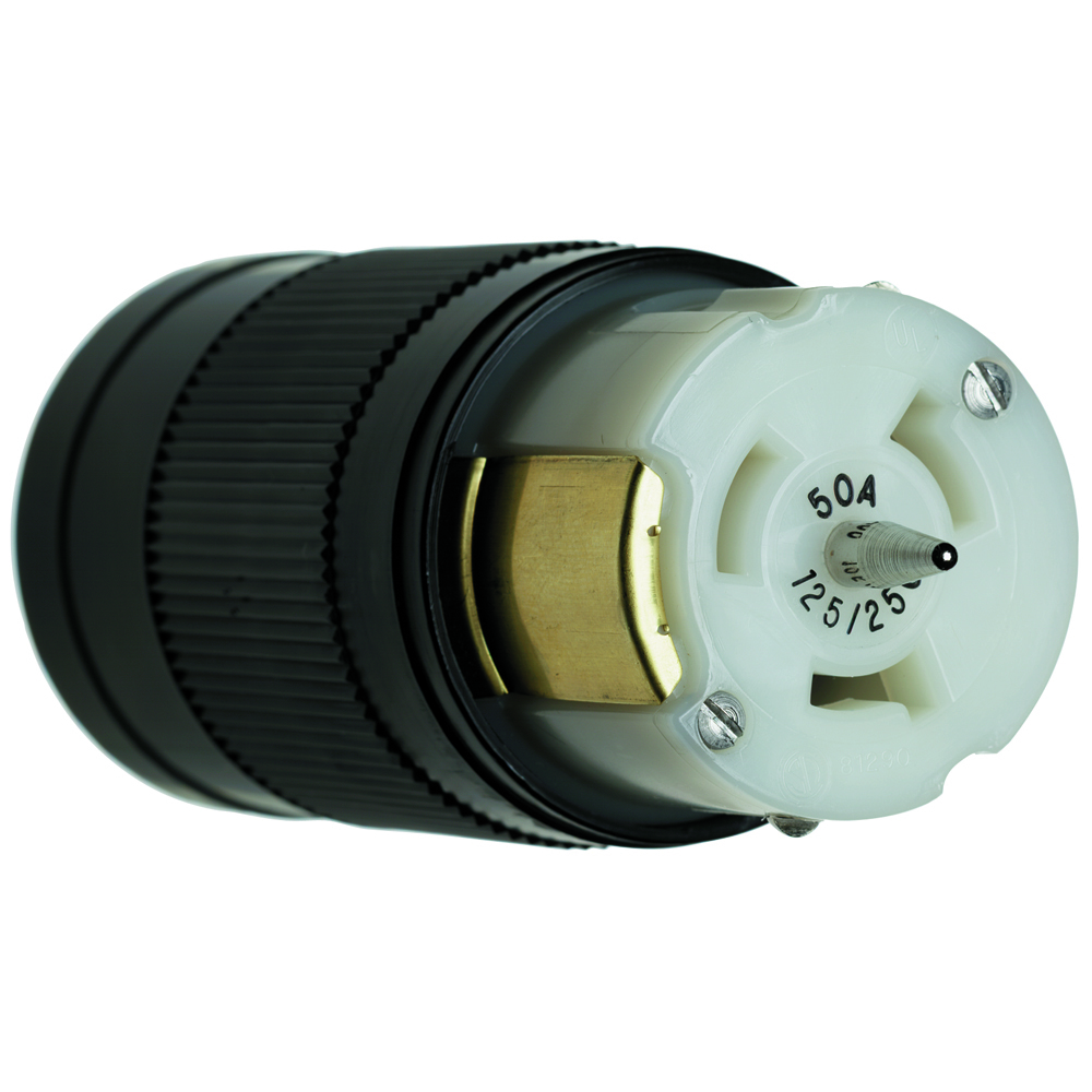 Connector California Standard Style 50amp 3phase 480volt Turnlok