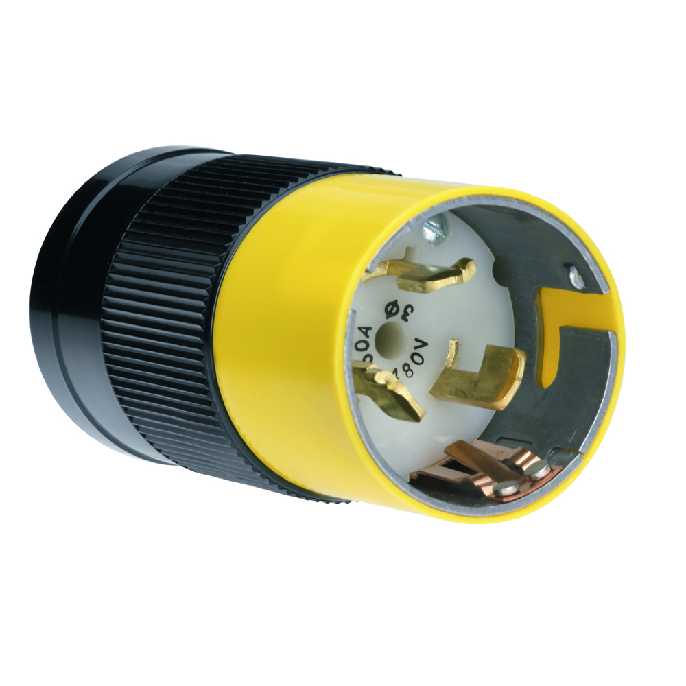 Plug California Standard Style 50amp 3phase 480volt Turnlok