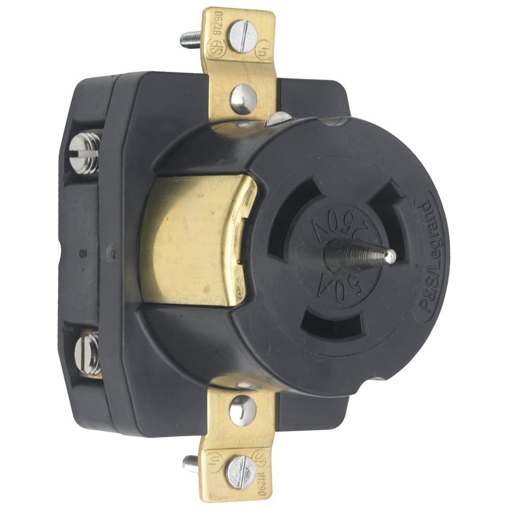 Receptacle California Standard Style 50a/250volt Turnlok