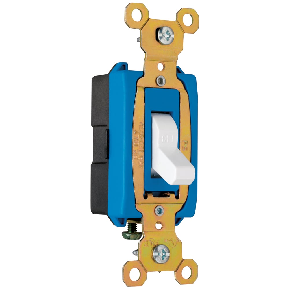 CSB15AC1W Hard Use Switch, White