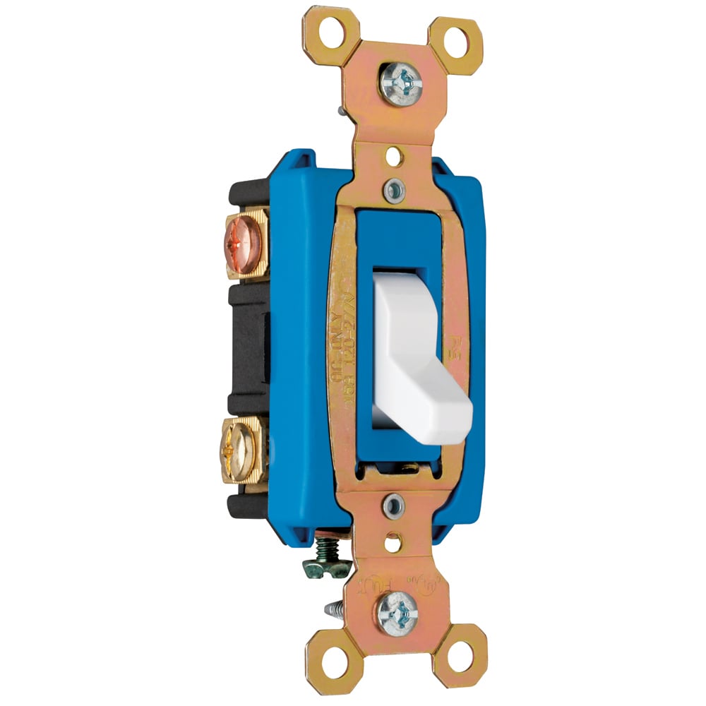CSB15AC3W Hard Use Switch, White
