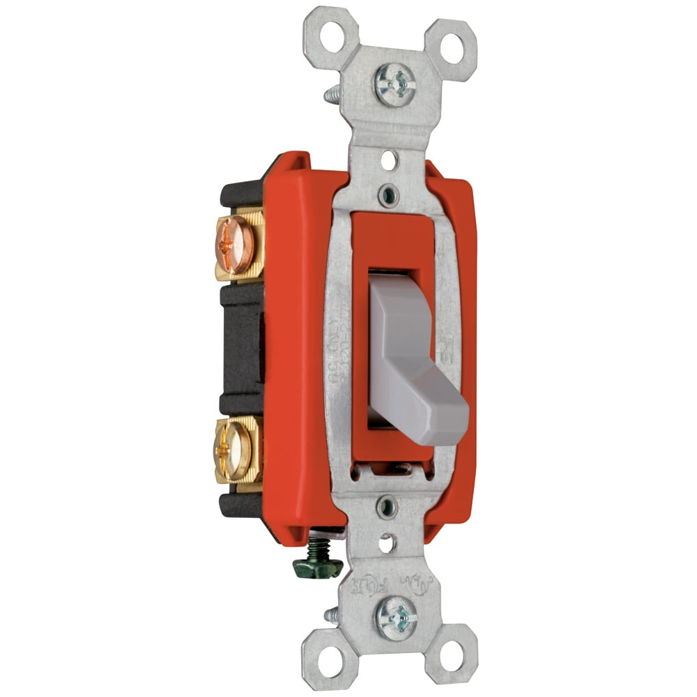 CSB20AC3GRY Hard Use 20 Amp Toggle Switch, Gray