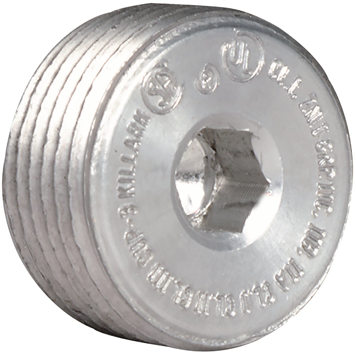 2" Aluminum, Threaded Insert Plug
