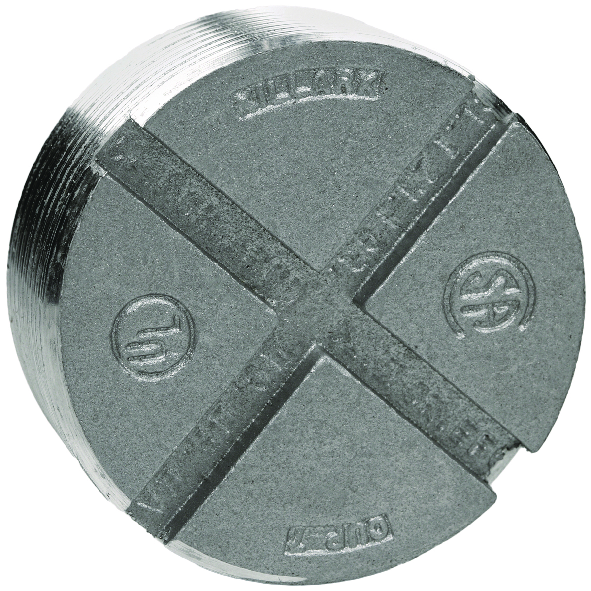 3" Aluminum, Threaded Insert Plug
