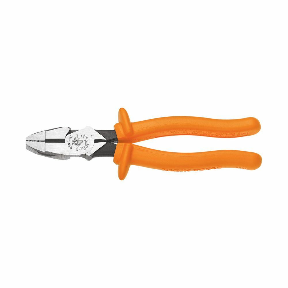 Insulated Lineman's Pliers, 9-Inch, Pliers are individually tested to meet or exceed the IEC 60900 and ASTM F1505 standards, for insulated tools, and clearly marked with the official 1000-volt rating symbol