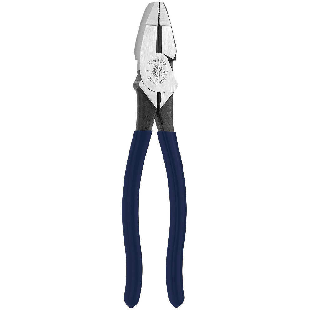D213-8NE New England Nose Linemans Plier, 1-7/16 in L x 1-3/16 in W X 5/8 in THK Jaw Tool Steel Jaw, Crosshatch Knurled Jaw Surface, 8.59 in OAL