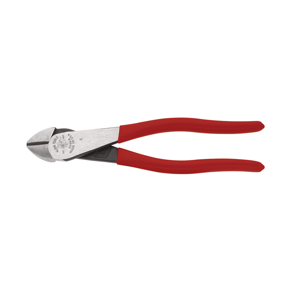 Diagonal Cutting Pliers, Angled Head, Short Jaw, 8-Inch