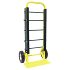 General Duty Dolly, Hard Rubber wheel type, 650 lb. horizontal load capacity, 48.5 in. overall height, 10 in. wheel diameter.  Supplied with five 15-1/2" adjustable/removable bars to accommodate various sizes of wire spools.