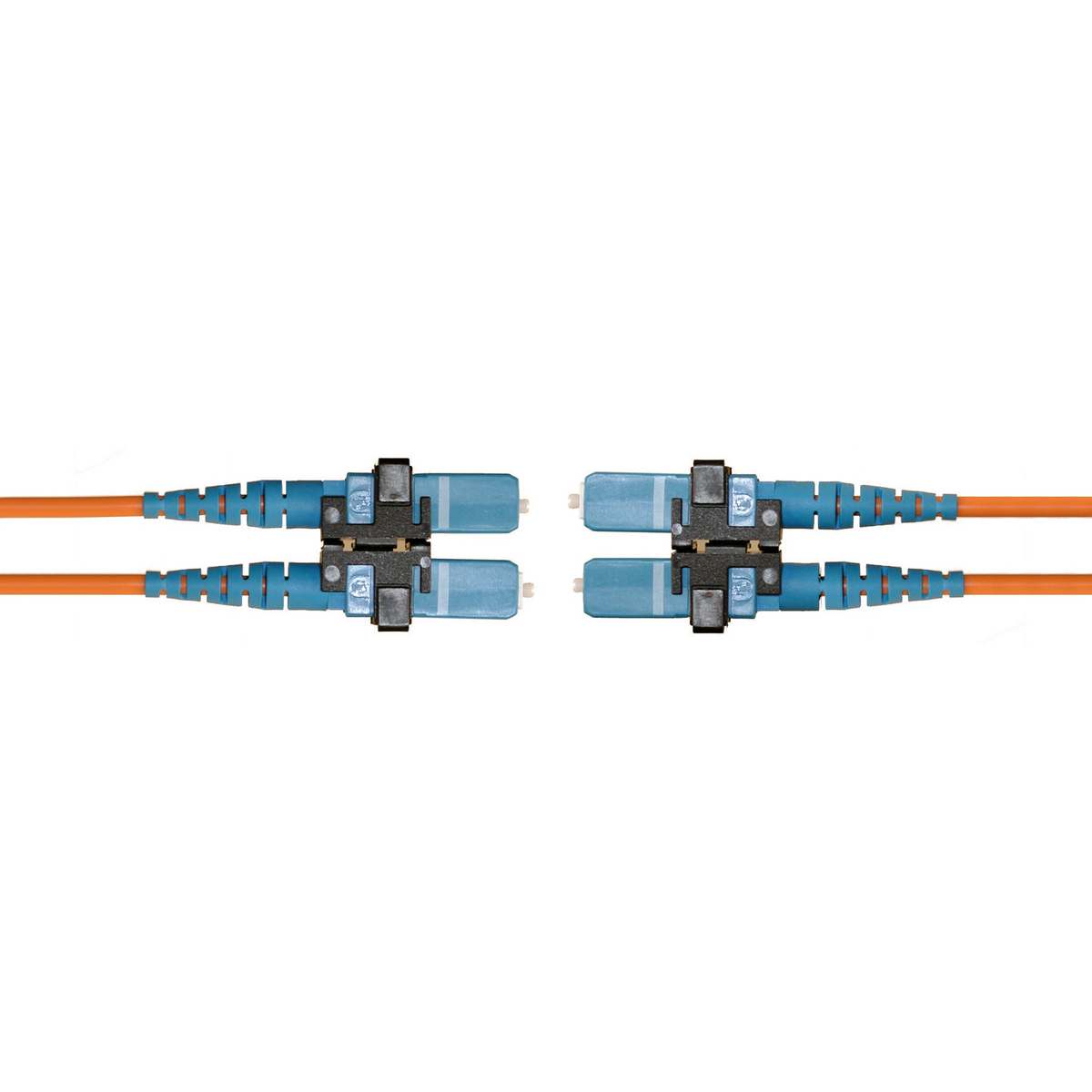 Patch Cord, Fiber Optic, SC to SC, Duplex Multi Mode, 62.5/125, 3 Meter Length