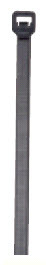 Heavy Duty Cable Ties, 0.34 in. width, 37.25 in. length, 0.09 in. thickness, 11 in. bundle diameter, Nylon material, UV Black, 175 lb. tensile strength