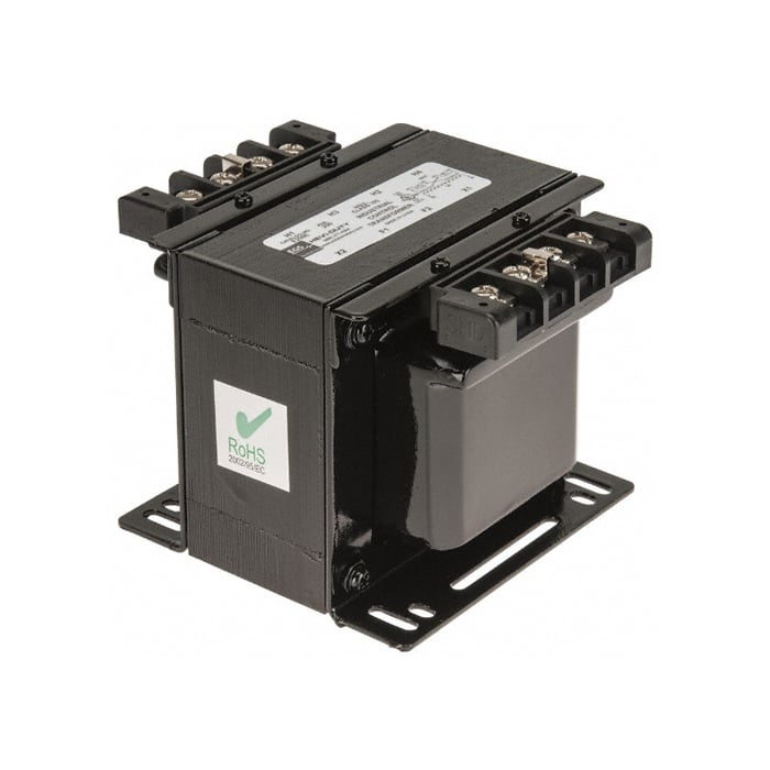 Encapsulated Industrial Control Transformer 50VA, Volts Primary: 220x440, 230x460, 240x 480, Volts Secondary: 110, 115, 120, Frequency 50/60 HZ/60 HZ