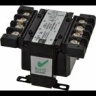 Encapsulated Industrial Control Transformer 50VA, Volts Primary: 208/240/480/600, 200/230/460/575, Volts Secondary: 120/24, 115/23, Frequency: 60 HZ