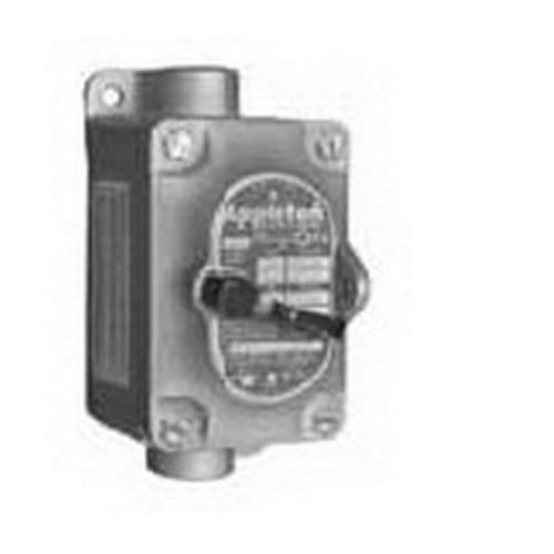 Factory Sealed Front Operated Tumbler Switch; 1 Pole, 120 - 277 Volt AC, 30 Amp