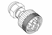 ENET MALE ATTACHABLE STRANDED