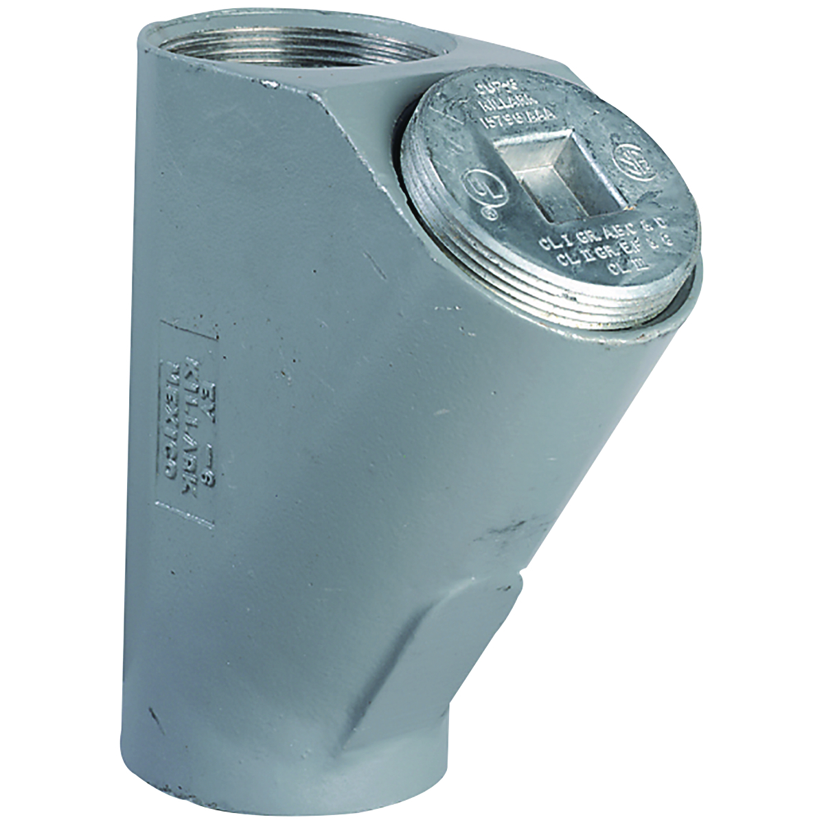 EY SERIES FITTINGS - IRON - EY SEALING FITTINGS - HUB SIZE 1 IN -TURNING RADIUS 2-3/8 IN