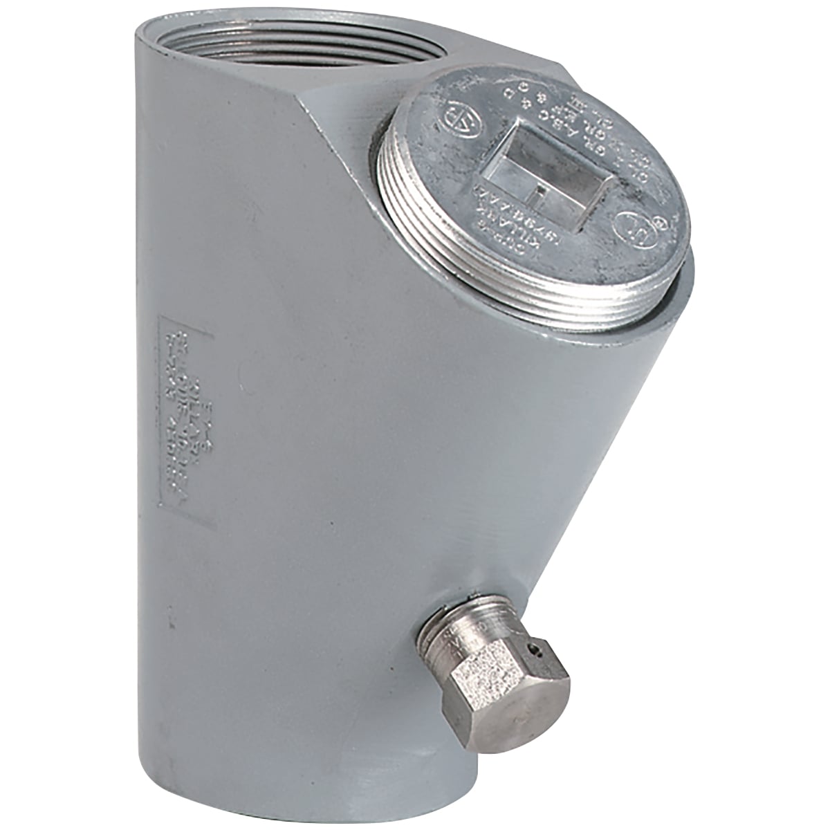 EYD SERIES FITTINGS - IRON - EYD SEALING FITTINGS - HUB SIZE 1 IN -TURNING RADIUS 2-1/4 IN