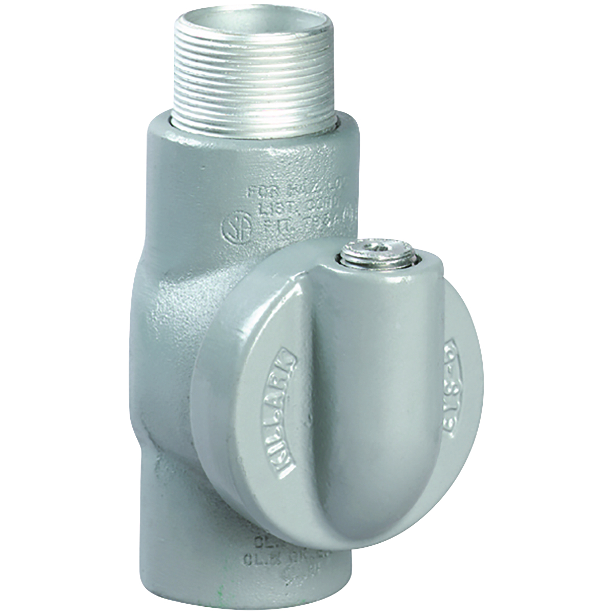2-1/2" EYS Seal Fitting Iron, w/nipple Male/Female