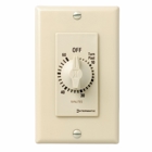 The FD46M Decorator Auto-Off Timer is designed to replace any standard wall switch - single or multi-gang. The energy-efficient mechanical timer does not require electricity to operate. In addition, it automatically limits the ON times for fans, lighting, motors, heaters, and other energy consuming loads.