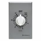 This 12 hour Commercial Auto-Off Timer is designed to replace any standard wall switch - single or multi-gang. This energy-efficient mechanical timer does not  require electricity to operate. In addition, it automatically limits the ON times  for fans, lighting, motors, heaters, and other energy consuming loads.