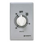 This 30 minCommercial Auto-Off Timer is designed to replace any standard wall switch - single or multi-gang. This energy-efficient mechanical timer does not  require electricity to operate. In addition, it automatically limits the ON times for fans, lighting, motors, heaters, and other energy consuming loads.