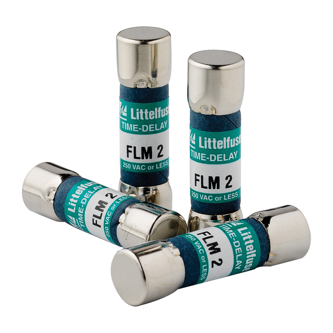 Use FLM 250 volt time-delay fuses to protect control circuit transformers, solenoids, and other circuits with high inrush currents. Excellent for supplemental protection of small motors. For motor branch-circuit protection, see Class CC fuses.