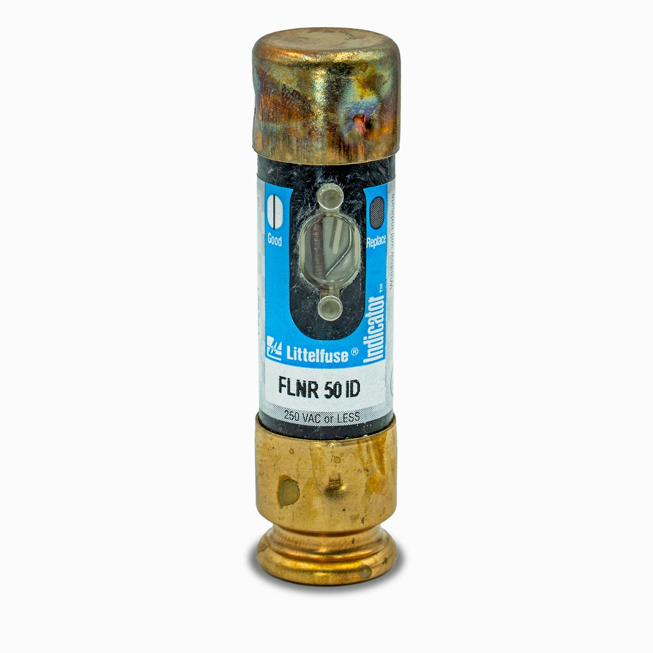 Littelfuse FLNR_ID Indicator fuses provide visual blown fuse indication at a glance. The patented state-of-the-art solid state design provides maximum reliability and superior performance characteristics in a true dual-element design. The use of Indicator fuses reduces down-time, nuisance opening, increases safety, and can save thousands of dollars in lost production time.