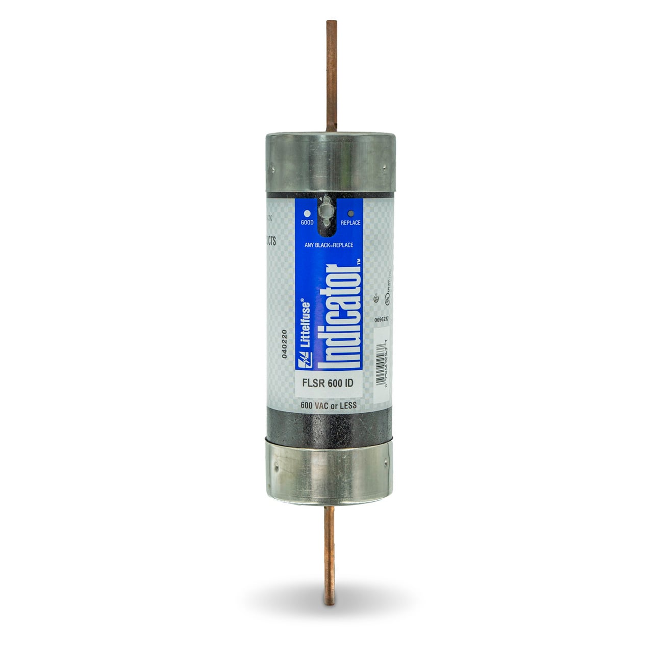 Littelfuse FLSR_ID Indicator fuses provide visual blown fuse indication at a glance. The patented state-of-the-art solid state design provides maximum reliability and superior performance characteristics in a true dual-element design. The use of Indicator fuses reduces down-time, nuisance opening, increases safety, and can save thousands of dollars in lost production time.
