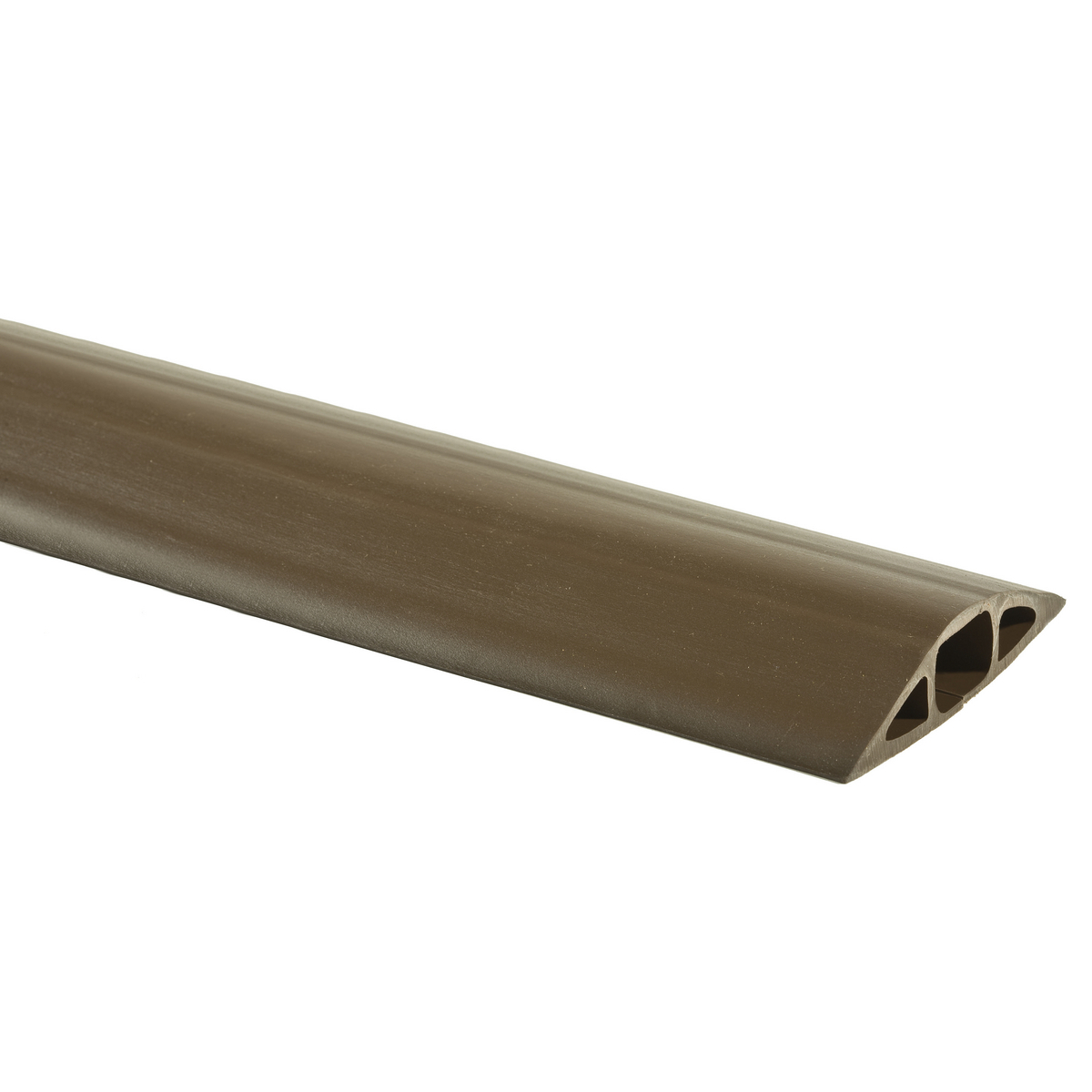 Hubbell Wiring Device Kellems, Kellems Wire Management, FloorTrakFlexible Non-Metallic Cover for Cables, Size 2, Brown, 10'