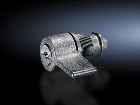 Plastic handles, E, color: RAL 8019, supply includes: Assembly parts, Seal