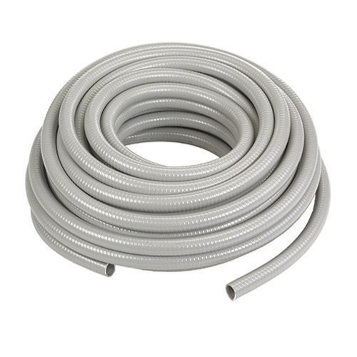 Kellems Wire Management, Liquidtight System, Non-Metallic PolyTuff I Conduit, Gray, 2", 50 feet
