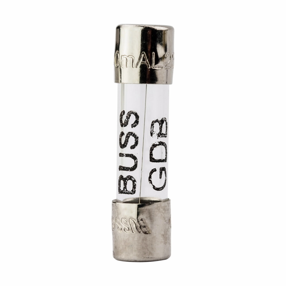Eaton GDB Series Fast-acting fuse 0.050A, 250 Vac or less, 32 Vdc (self certified), GDB-50MA