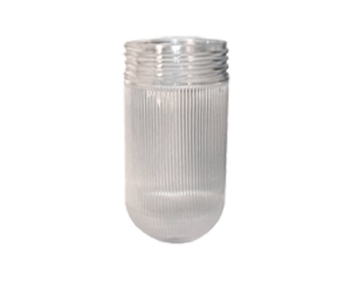 GLOBE GLASS 100 SERIES CLEAR PRISMATIC
