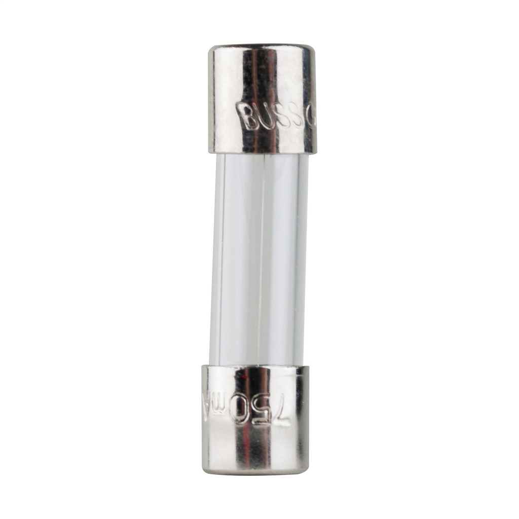 750MA 250V 5mm x 20mm   Glass, Fast Acting Fuse