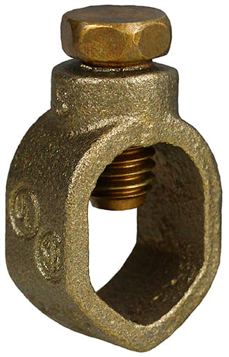 Ground Rod Clamp, 3/4 in. Size, 10 SOL to 2 STR conductor size